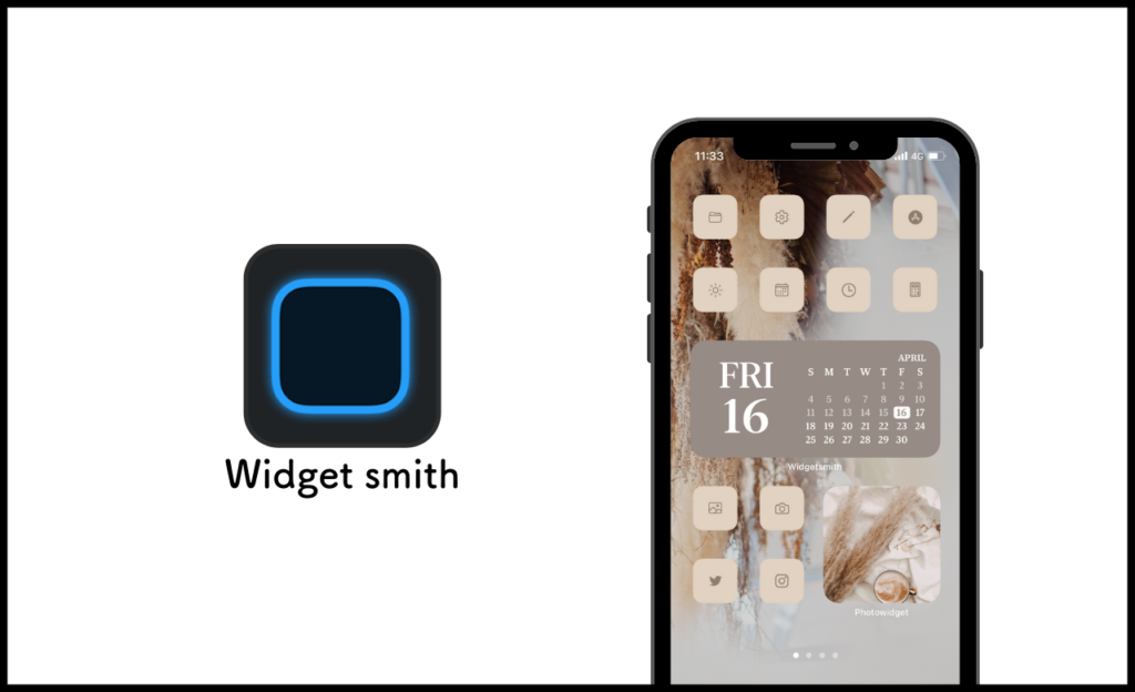 おすすめのウィジェットアプリ　Widgetsmith